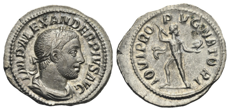 Severus Alexander, 222-235. Denarius (Silver, 20.74 mm, 2.79 g). Rome, circa 231...