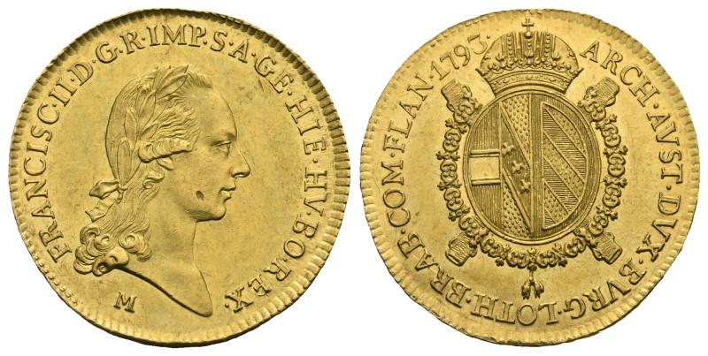 Italy. Milano. Francis II, the last Holy Roman Emperor, 1792-1800. Sovrano 1793 ...