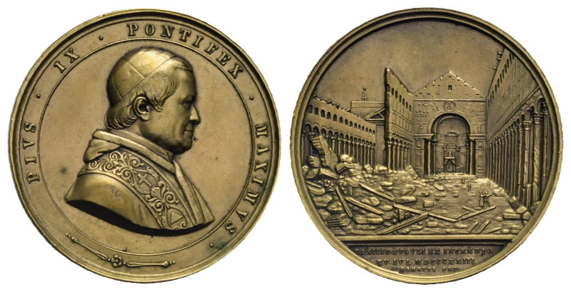 Pius IX, Giovanni Maria Mastai Ferretti of Senigallia. Pope from 1846 to 1878. R...