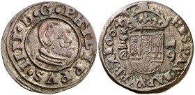 1664. Felipe IV. Cuenca. . 16 maravedís. (Cal. 1319). 4,48 g. MBC+.