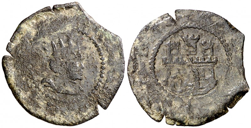 s/d. Felipe IV. Eivissa. 1 dobler. (Cal. falta) (Cru.C.G. 3710). 0,85 g. Muy rar...