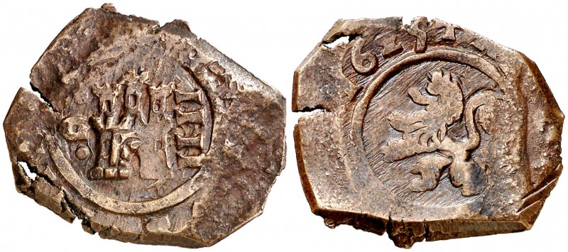 1625. Felipe IV. Granada. 4 maravedís. (Cal. 1370). 4,34 g. Ex Colección Lepanto...