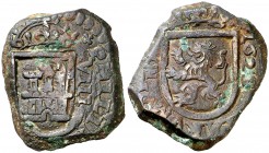 1625. Felipe IV. (Madrid). 8 maravedís. (Cal. 1413). 7,06 g. Ex Colección Lepanto, Áureo 27/04/1999, nº 562. MBC-.