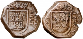 1626. Felipe IV. (Madrid). 8 maravedís. (Cal. 1414). 5,77 g. Ex Colección Lepanto, Áureo 27/04/1999, nº 562. MBC.