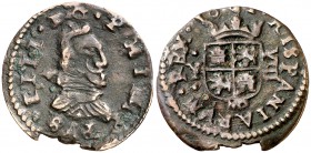 1661. Felipe IV. (Madrid). Y. 8 maravedís. (Cal. 1420) (J.S. M-303). 2 g. MBC-.