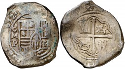 1652/1. Felipe IV. México. P. 8 reales. (Cal. 352). 26,96 g. Ex Áureo 17/09/1996, nº 535. MBC.