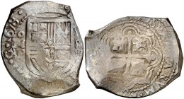 1658. Felipe IV. México. P. 8 reales. (Cal. 366). 27,23 g. Buen ejemplar. Rara así. MBC+.