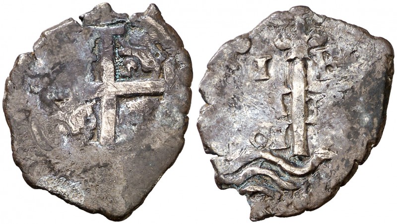 1661. Felipe IV. Potosí. E. 1 real. (Cal. 1061). 2,50 g. Oxidaciones. BC.