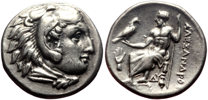 Kings of Macedon, Alexander III ‘the Great’ (336-323 BC) AR Drachm (Silver, 18mm...