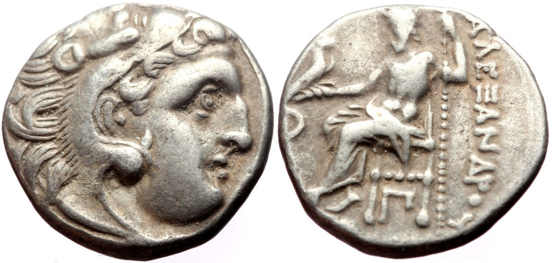 Kings of Macedon, Alexander III ‘the Great’ (336-323 BC) AR Drachm (Silver, 4.11...