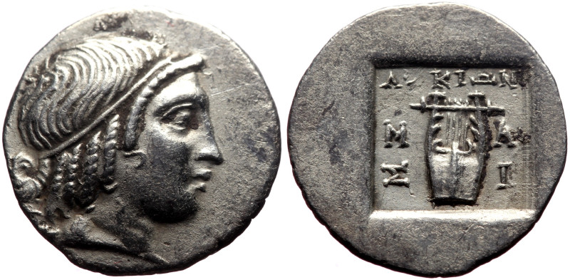 Lycian League, Masicytes (ca 48-20 BC) AR hemidrachm (Silver, 1.82g, 16mm) 
Obv:...