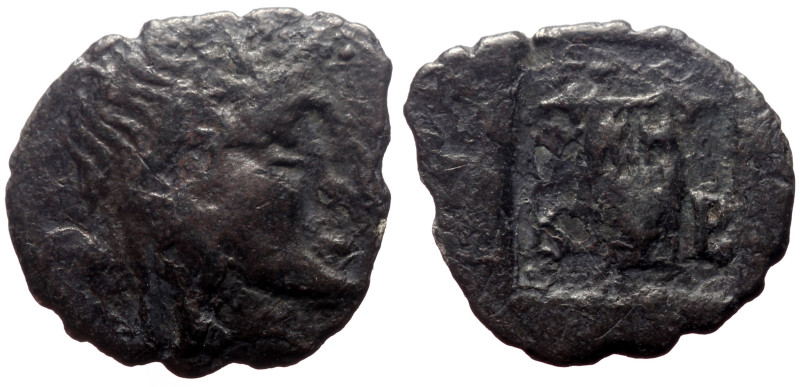 Lycian League, Cragus (ca. 48-20 BC) AR hemidrachm (Silver, 1.05g, 15mm) 
Obv: L...