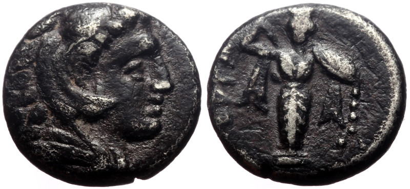 Mysia, Pergamon AR Diobol (Silver, 1.23g, 11mm) ca 310-282 BC. 
Obv: Head of Her...