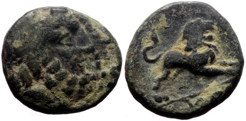 Pisidia, Komana AE (Bronze, 2.40g, 13mm) ca 1st century BC A
Obv: Laureate head ...