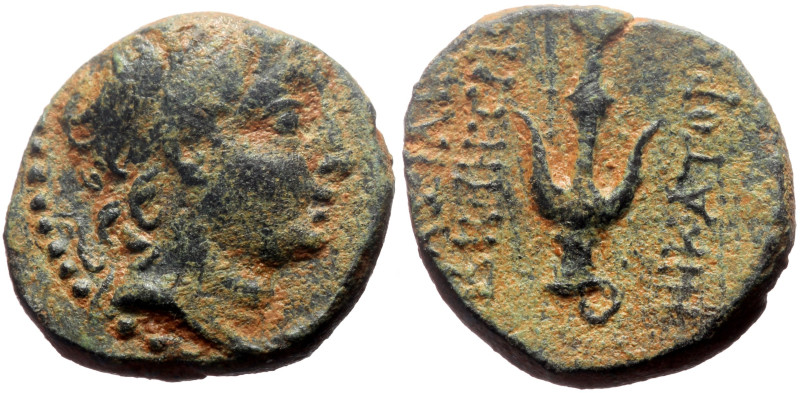 Seleukid Kings of Syria, Demetrios II Nikator. First reign (146-138 BC) AE (Bron...