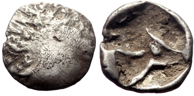 Unidentified Greek AR Obol (Silver, 0.52g, 9mm)