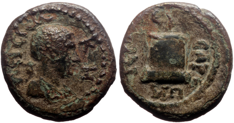 Lydia, Hierocaesarea AE (Bronze, 3.19g, 16mm) Uncertain Reign, Issue: First half...