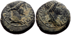 Mysia, Pergamum AE (Bronze, 3.37g, 15mm) Uncertain Reign, Issue: Roma and Senate (ca 40/60 (?))
Obv: ΘΕΟΝ ϹΥΝΚΛΗΤΟΝ; draped bust of Senate, from front...