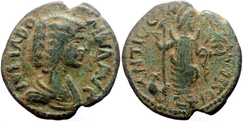 Pisidia, Antioch AE (Bronze, 5.02g, 22mm) Julia Domna (Augusta, 193-217) 
Obv: I...