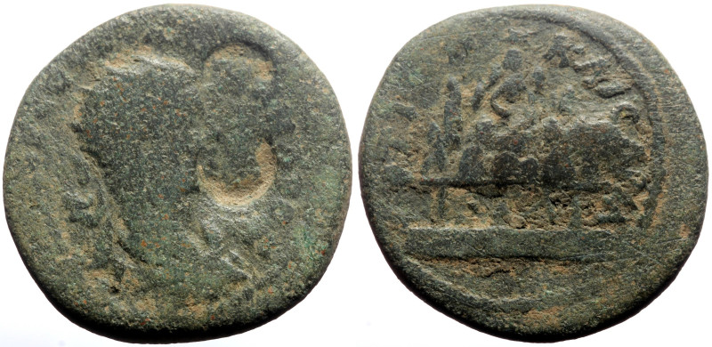 Cappadocia, Caesarea AE (Bronze, 11.77g, 27mm) Severus Alexander (222-235) Issue...