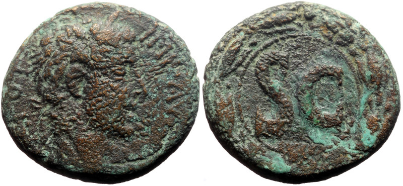 Syria, Antioch AE (Bronze, 14.04g, 25mm) Augustus (27 BC - 14 AD) Issue: undated...