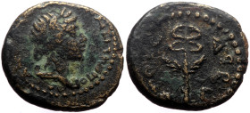 *Just 1 specimen known to RPC,. never recorded by acsearch*
Syria, Antioch AE (Bronze, 2.10g, 14mm) Antoninus Pius (138-161) Issue: 'Pseudo-autonomous...