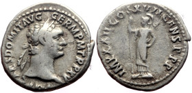 Domitian (81-96) AR Denarius (Silver, 3.14g, 19mm) Rome, 95-96. 
Obv: IMP CAES DOMIT AVG GERM P M TR P XV Laureate head of Domitian to right. 
Rev: IM...