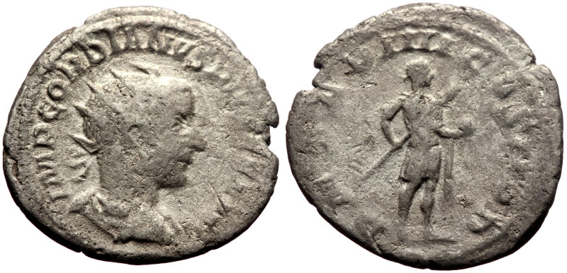 Gordian III (238-244) AR Antoninianus (Silver, 3.50g, 23mm) Rome.
Obv: IMP GORDI...