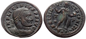 *Never recorded by acsearch, 1 specimen known to OCRE*
Licinius I (308-324) AE (Bronze, 3.85g, 21mm) Rome, 316
Obv: IMP LICINIVS P F AVG, Bust of Li...