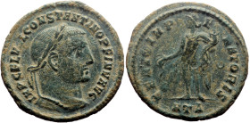 *Never recorded by OCRE, never recorded by acsearch*
Constantine I The Great (307-337) Heraclea 310 - 311
Obv: IMP C FL VAL CONSTANTINO P F INV AVG, H...