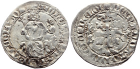 *Just 1 specimen recorded by acsearch (sold for USD 2600)
Islamic, Rum (Anatolia) AYDIN: Omar Beg (1341-1348) AR Gigliato (Silver, 3.83g, 29mm) Theolo...