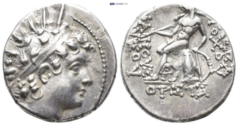 Seleukid Kingdom, Antiochos VI Dionysus (145-142 BC), Drachm (17mm, 4.0 g) Obver...