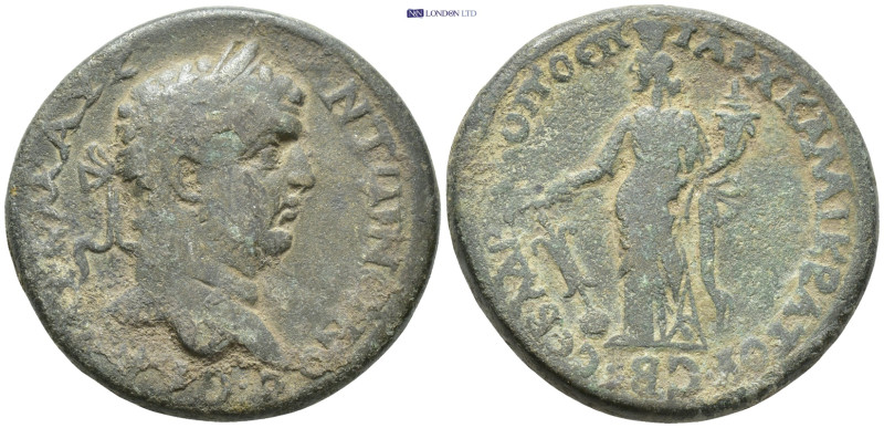 PHRYGIA, Hadrianopolis-Sebaste. Caracalla. AD 198-217. Æ (31mm, 24.5 g). Kallikr...