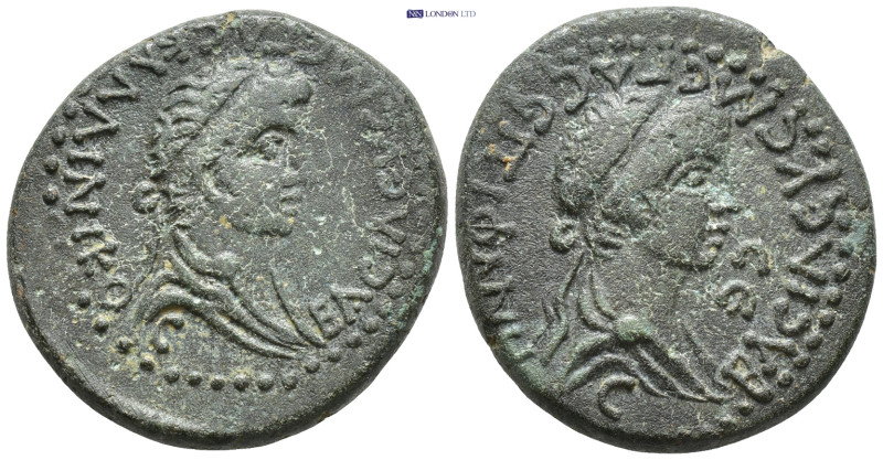 CILICIA, Selinus-Traianopolis. Early 1st century AD. Æ (22mm, 9.6 g). Struck und...