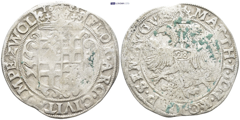 GERMANY. Emden. Ferdinand III (Holy Roman Emperor, 1637-1653). Gulden or 28 Stüb...