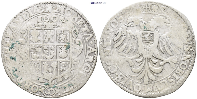 NETHERLANDS. Zeeland. Arend Daalder (1602) (19.9 Gr. 39mm.)
 Double eagle facing...