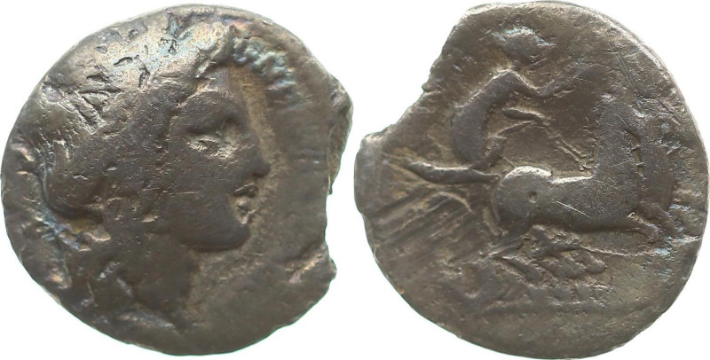 Italien 
Kampanien. Neapolis
Triobol
um 300-275 v.Chr.

Vs: Kopf des Apollo...