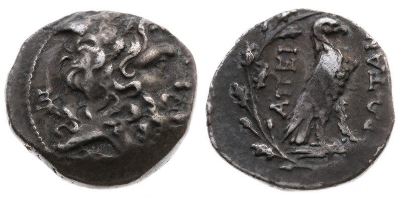 Epirus 
Koinon der Epiroten, um 234-168 v.Chr
Drachme
um 232-168 v.Chr.

Vs...