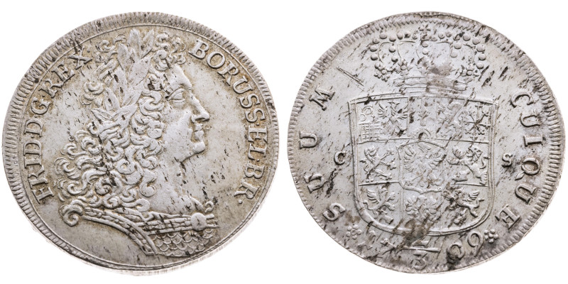 Brandenburg-Preußen 
Königreich. Friedrich I. (III.), 1701-1713
2/3 Taler
170...