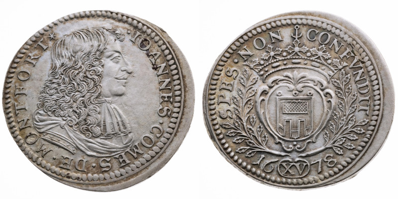 Montfort 
Grafschaft. Johann VIII., 1662-1686
15 Kreuzer
1678
Langenargen
...