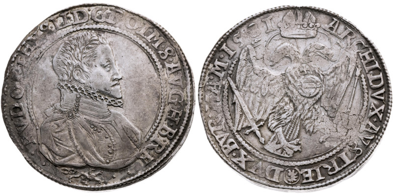 Habsburg 
Rudolf II., 1576-1612
Taler
1581
Kuttenberg

(Rs. von Antonio Ab...