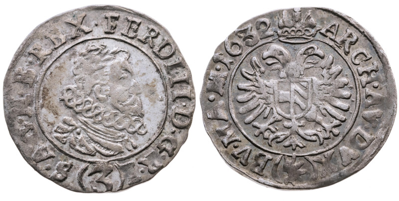 Habsburg 
Ferdinand II., 1619-1637
Groschen
1632
Joachimsthal

Vs: Drapier...