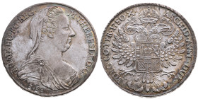 Habsburg 
Maria Theresia, 1740-1780
Maria-Theresien-Taler
1780
Venedig

(Prägung der Jahre 1817-1833)
Vs: Brustbild n. r. mit Diadem und Schlei...