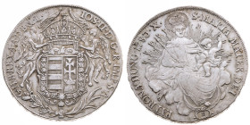 Habsburg 
Joseph II., 1765-1790
Madonnentaler
1783
Kremnitz

Vs: Gekrönter Wappenschild zwischen zwei Engeln, Umschrift
Rs: Patrona Hungariae i...