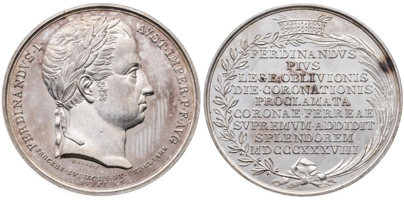 Österreich 
Kaiserreich. Ferdinand I. von Österreich, 1835-1848
Silber-Medaill...
