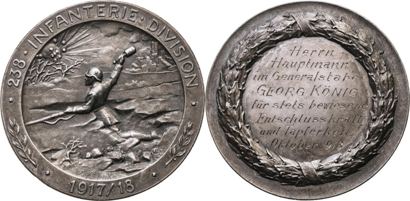 Krieg und Frieden 
Erster Weltkrieg, 1914-1918
Eisen-Verdienstmedaille
1918
...