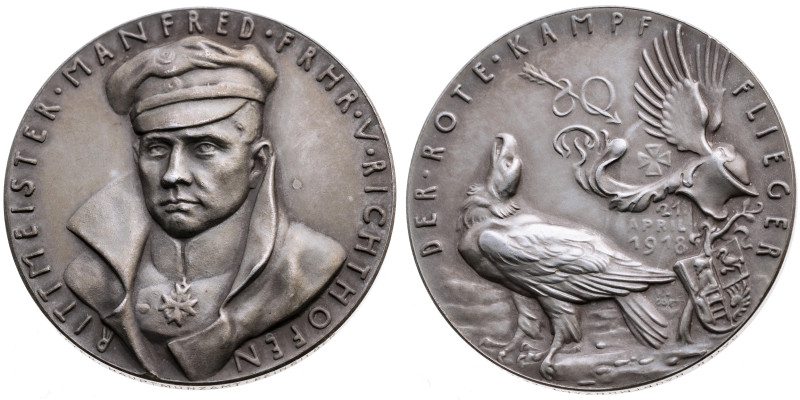 Luft- und Raumfahrt 
Luftfahrt
Silber-Medaille
o. J. (1928)

auf das 10j. G...