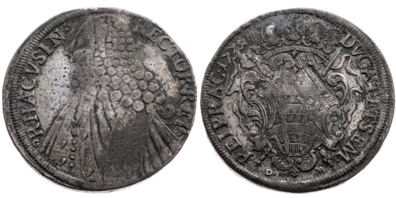 Ragusa 
Stadtrepublik, 1358-1808
Tallero
1774

Vs: Rektor n. l., Umschrift...