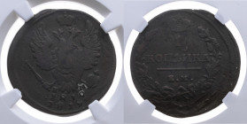 Russland 
Kaiserreich. Alexander I., 1801-1825
Kopeke
1819
Ekaterinburg EM

Vs: Gekr. Doppeladler
Rs: Krone über Wert in Kranz

Auflage: 3503...