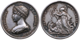 Frankreich 
Königreich. Louis XVIII., 1814-1815, 1815-1824
Silber-Medaille
1820

auf die Geburt des Sohnes des jüngst ermordeten Herzogs von Berr...
